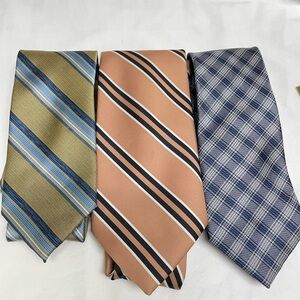 Set of 3 Ties Brands Webster, Platinum Designs, IZod